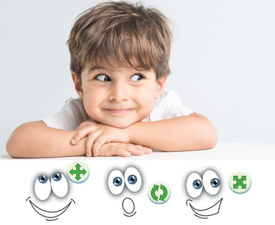 ginnastica visiva per ipovedenti per bambini